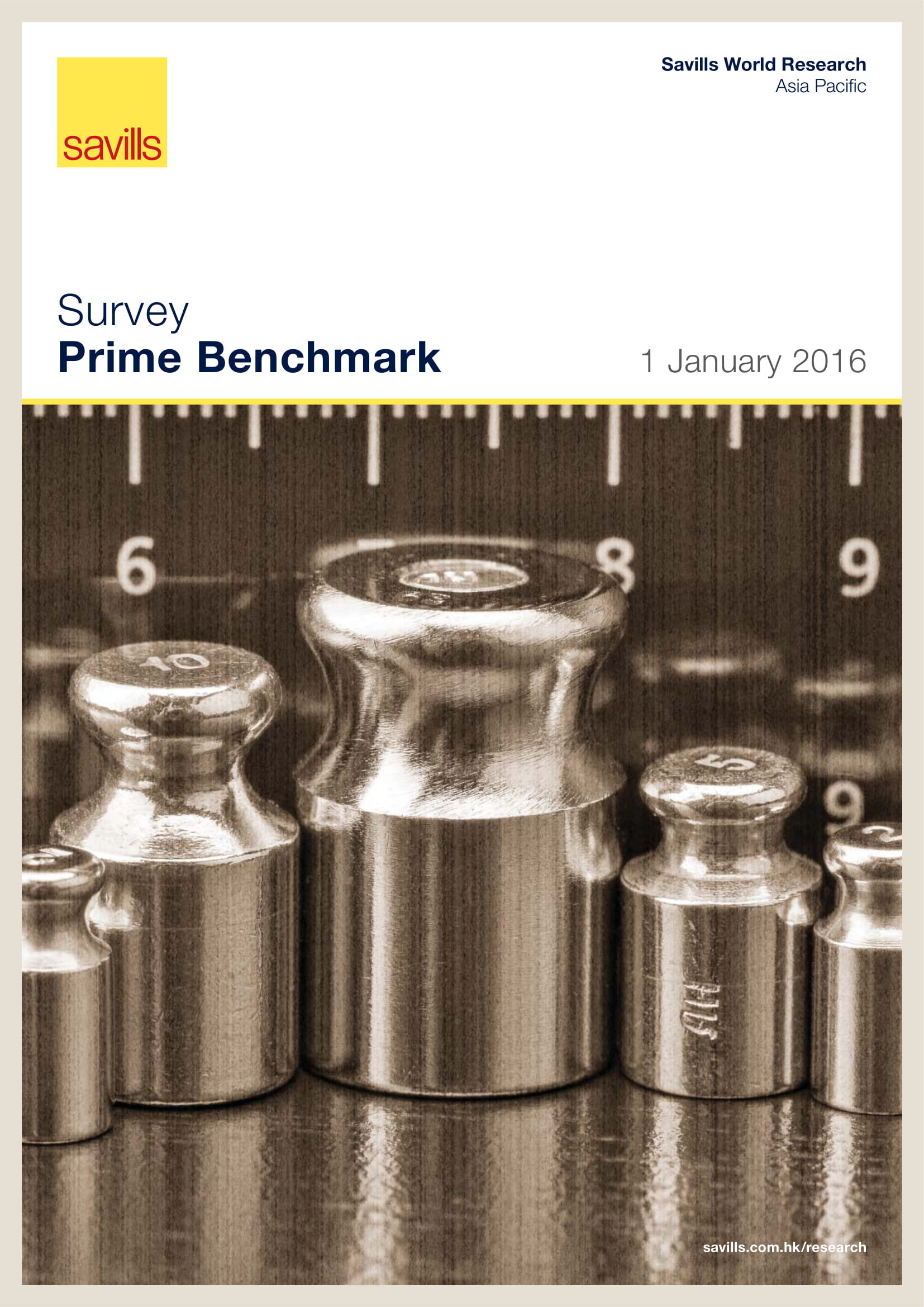 Survey Prime Benchmark | 1 January 2016