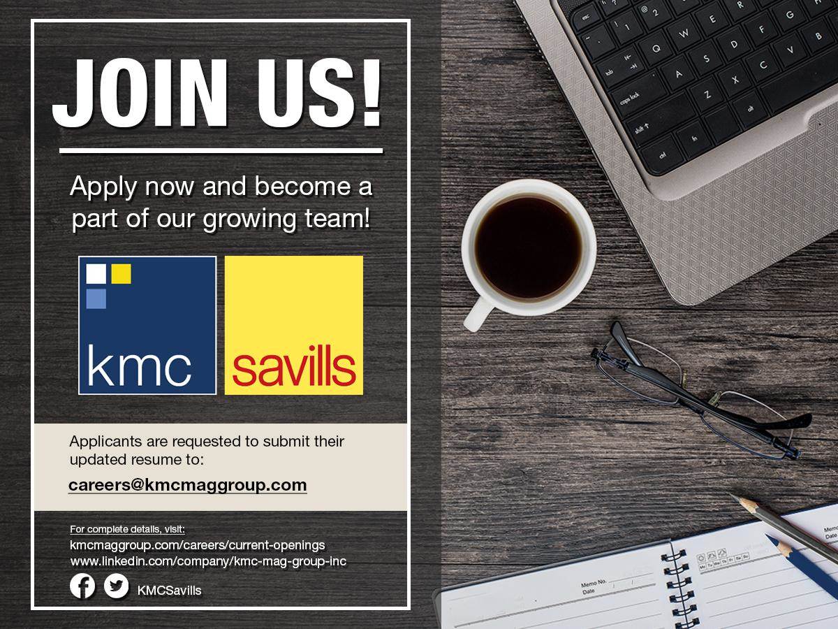 Jump-start your career with KMC Savills