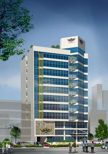 AAP Tower: Office Building Located Next to the LRT