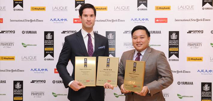 KMC MAG Group Wins All Three Categories at the International Property Awards 2014-2015