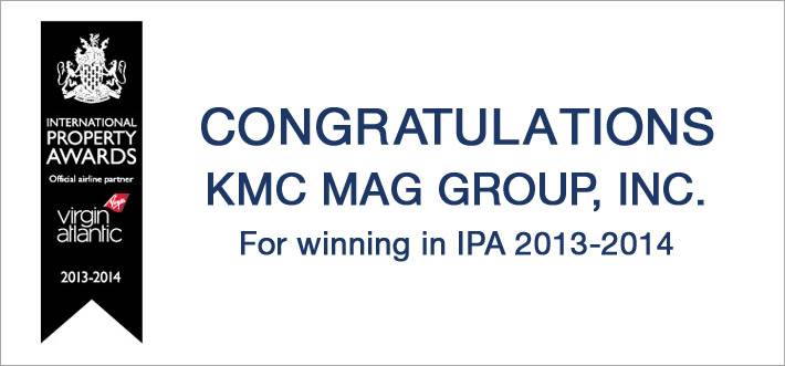 KMC MAG Group, Inc. Wins A Prestigious Asia Pacific Property Award