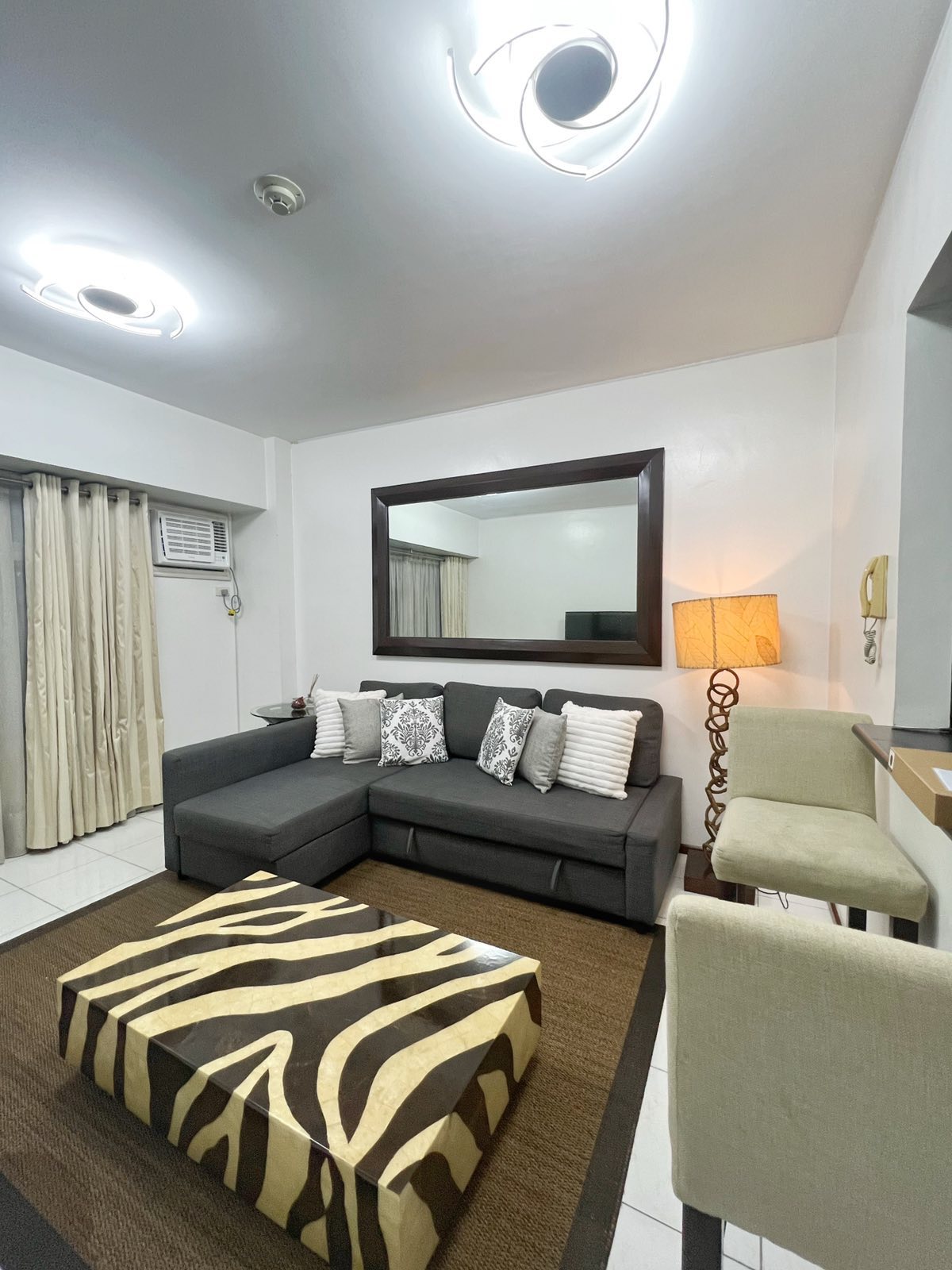 1 Bedroom Condominium for Lease is Located at Two Serendra Taguig